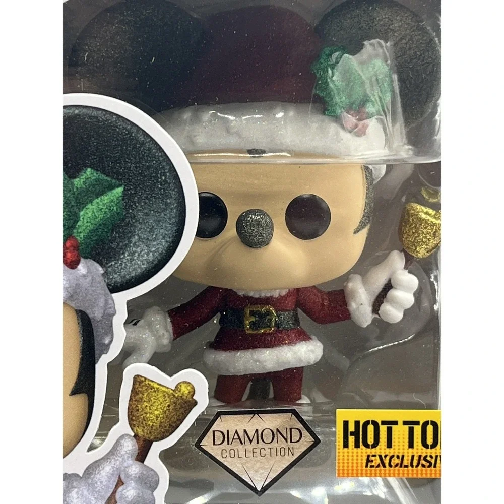 Holiday Mickey Mouse Disney Diamond Collection Hot Topic Exclusive Funko Pop 612